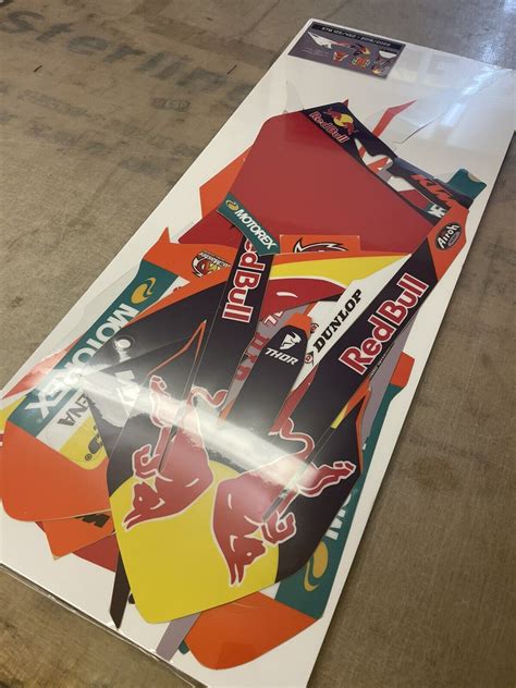 2019/2022 EXC RedBull factory Graphics - Ktm | Ubuy India