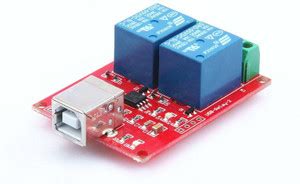 IDUINO USB PC Intelligent Control Module 2 Channel 5V Relay Module (No ...