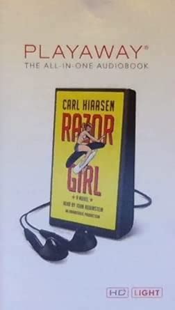 Razor Girl: Library Edition : Hiaasen, Carl, Rubinstein, John: Amazon ...