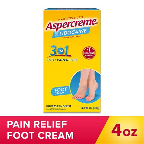 Aspercreme Maximum Strength Muscle & Joint Pain Relief Numbing Cream ...