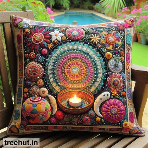 Diwali Cushion Design Ideas, Cushion Ideas