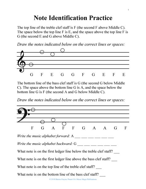 FREE! Printable Music Note Naming Worksheets — Presto! It's Music Magic ...