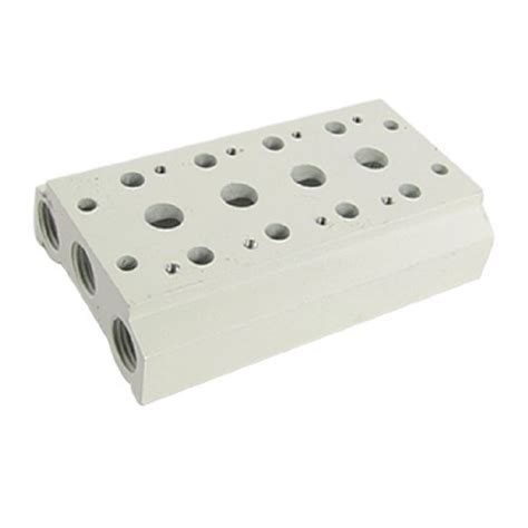 Alcoa PrimePneumatic Control Ceramic Block Manifold Solenoid Valve Base ...