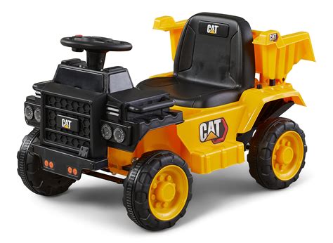 Buy Kid Trax CAT Dump Truck Toddler Electric Quad Ride On Toy, 6 Volt ...