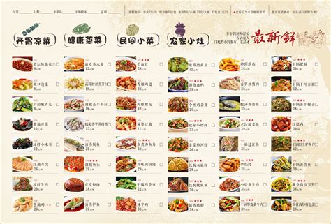 餐厅菜品海报设计图片下载_红动中国