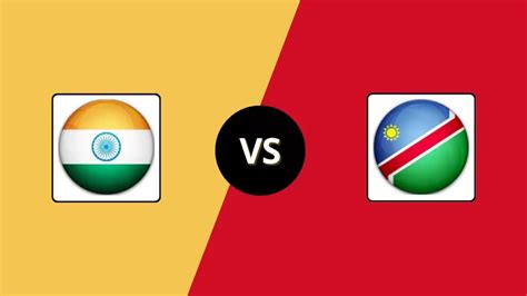 IND vs NAM Player Battles, Head to Head Team Stats in T20I 2026