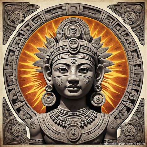 Ancient Mayan Sun Gods | Stable Diffusion Online