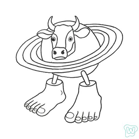 8 La Vaca Saturno Saturnita Coloring Pages - Free Download