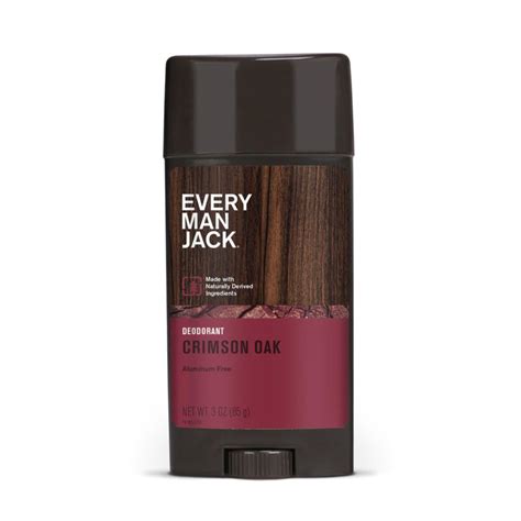 Every Man Jack Deodorant for Men - Crimson Oak | Fiddleheads ...