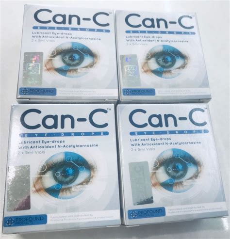 Buy Can-C Eye Drops (NAC) – Ophthalmic Solution for Dry Eyes | Antiaging-Health