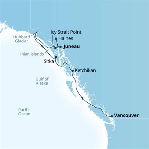 7-Day Glaciers & Alaska Inside Passage Cruise Itinerary | Seabourn