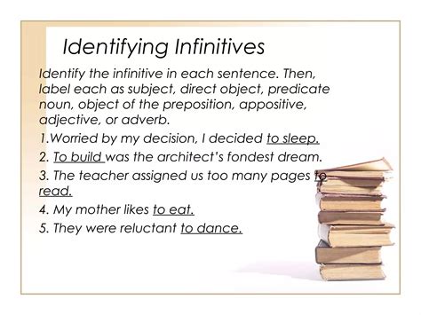 Verbals (infinitives, participles, gerunds) | PPT