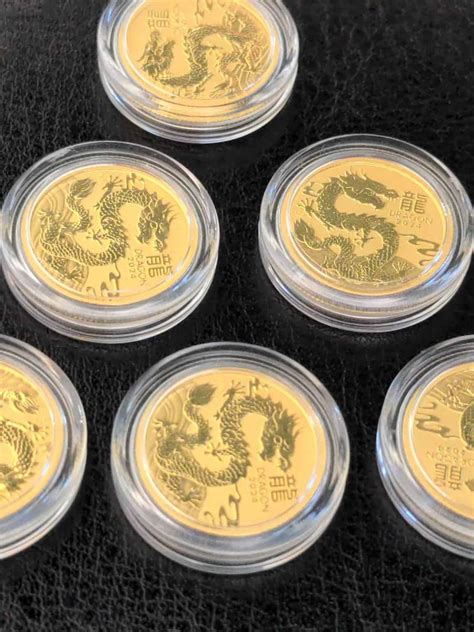 Wow! 1/10 oz Gold Perth Mint Lunar Dragon – BuyBullion.nz