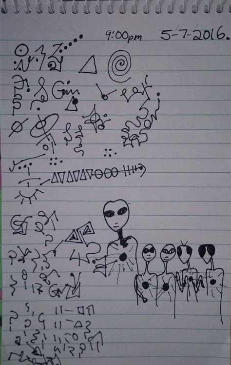 Alien Writing System 的图像结果