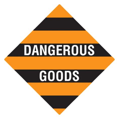 DG Label PVC 295x295 Dangerous Goods - TWL NZ