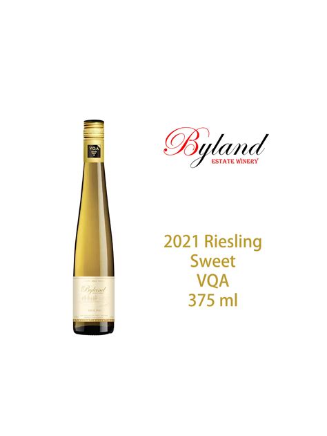 Riesling Sweet 2021 – Byland Estate Winery