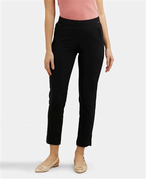 Buy Environment Friendly Recycled Microfiber All Day Pants with ...