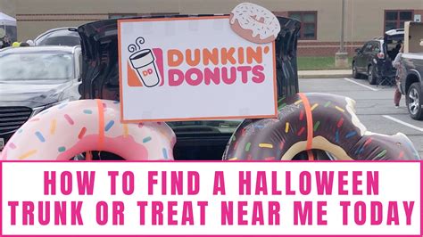 How to Find a Halloween Trunk or Treat Near Me Today