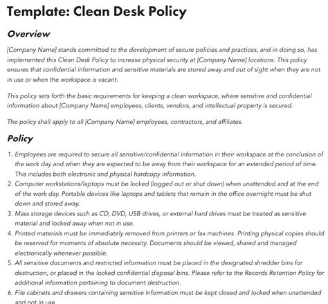 IT Policy Templates for Businesses of All Sizes | monday.com Blog