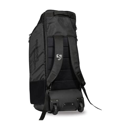 SG KLR Cricket Wheelie Duffle Kit Bag @ Back View 3