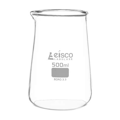 Beaker Glass-Phillip Pattern, Conical form with spout 500 ml ...