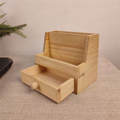 Wooden Desk Organiser 12 — Symplify