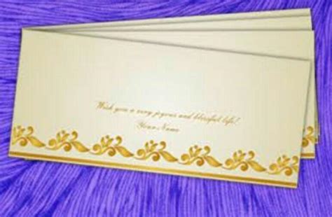 Make two shagun envelopes and paste it - Brainly.in