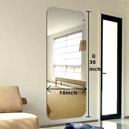 Buy Quality Glass Glass Wall Mirror (18 X 36 Inch, Silver) Oval ...