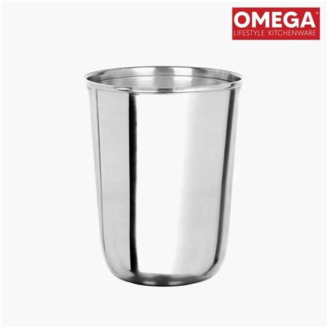 Buy OMEGA Set of 4 Stainless Steel Tumbler - 300ml from Omega at just ...