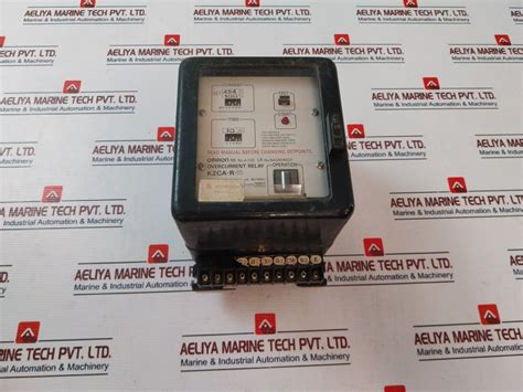 Omron K2Ca-r-s5 Overcurrent Relay 10 Sec – Aeliya Marine Tech®