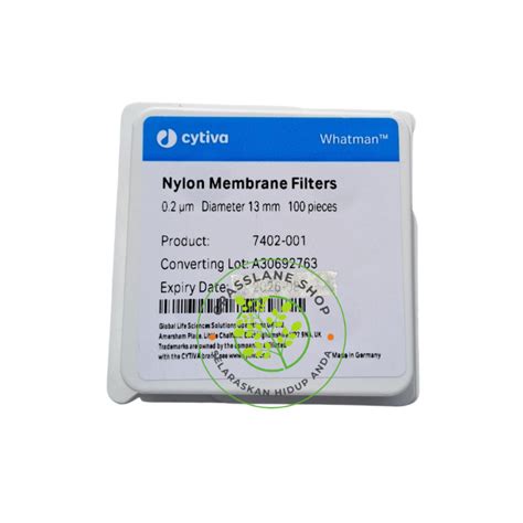 Jual Plain Nylon Membrane Filter 0.2 µm 13 mm Whatman 7402-001 ...