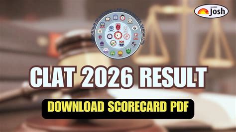 CLAT 2026 result: Download scorecard PDF, topper stats and know ...