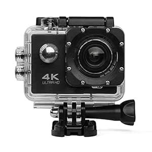 Exxelo (𝟓 𝐘𝐞𝐚𝐫 𝐖𝐚𝐫𝐫𝐚𝐧𝐭𝐲 4K Action Camera – Waterproof Sports Cam with ...