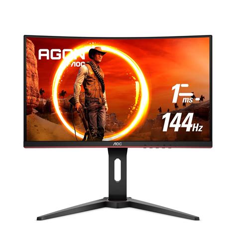 AOC - C24G1, 24 Inch (60.96 Cm) 1920 X 1080 Pixels, Curved Gaming Led ...
