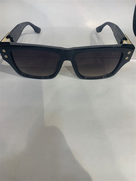 TID Black Frame Brownish Shade Unisex Sunglasses 3516 56 17 118 ...