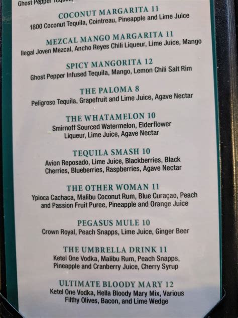 Menu at Yucatan Taco Stand pub & bar, Fort Worth