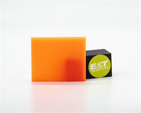 Neon Orange P95 - E&T Plastics.