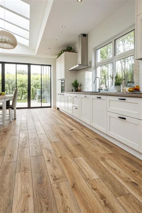 21+ Stylish Vinyl Kitchen Flooring Ideas