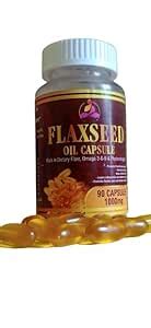 OHC SPINE & Omega 3 6 9 Flaxseed Oil Softgels - Vegetarian alternative ...