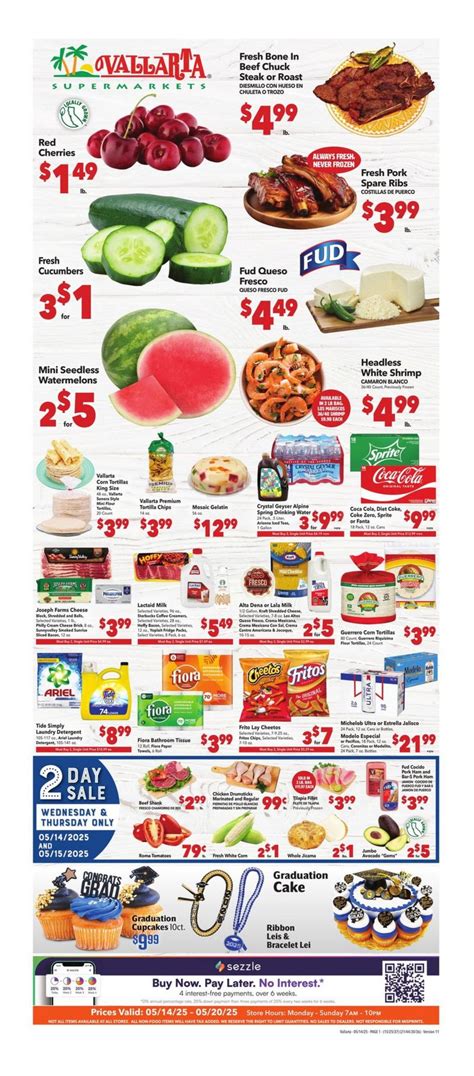 Vallarta Weekly Ad May 14 – May 20, 2025