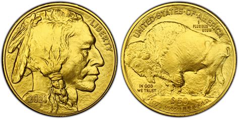2021 $50 American Buffalo .9999 Fine Gold (Regular Strike) Gold ...