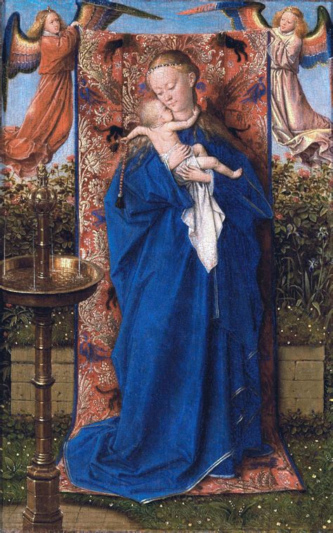 The Annunciation (c. 1435) by Jan Van Eyck - Artchive