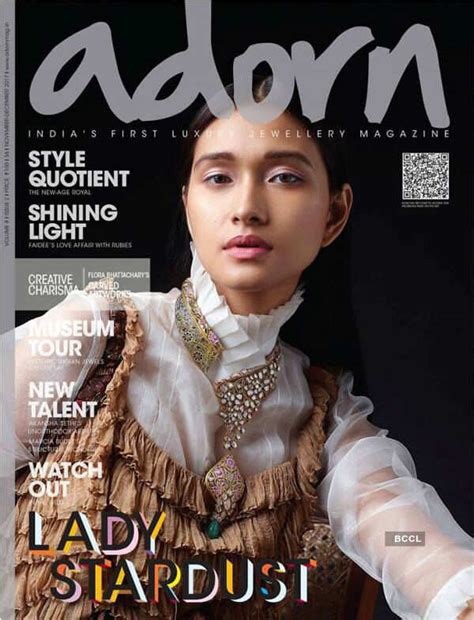 Aradhana Buragohain’s unique jewellery shoot for “Adorn Magazine"