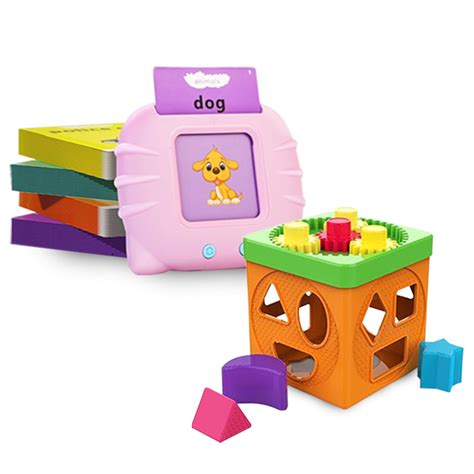 Limited Time Combo Offer – Talking Flash Card Reader + Shape Sorter Ge ...