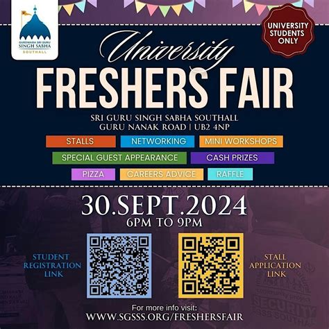 Singh Sabha Southall Freshers Fair 2025, Sri Guru Singh Sabha Southall ...