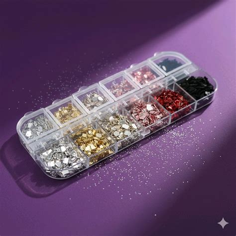 Matellic Chips Box