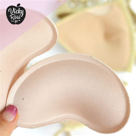 Beige Push Up Bra Inserts | Push Up Pads - Vicky Ross Fit