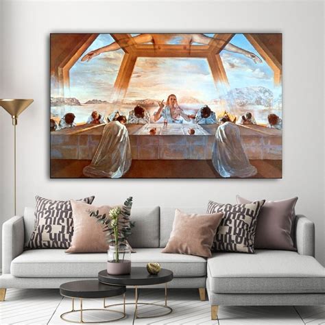 Salvador Dali,the Sacrament Of, the Last Supper, 1955 Print Art, Dali ...