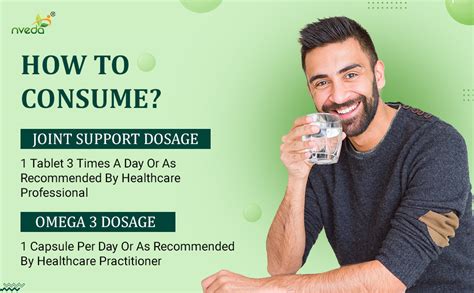 Nveda Omega 3 Fish Oil 60 Capsules & Joint Support 60 Tablets with ...