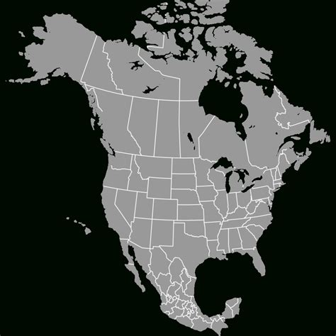 Printable Maps Of USA And Canada - Printable US Maps